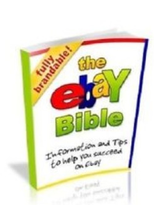 Product picture Ebay Bible with MRR